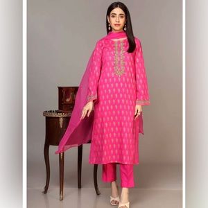 New fuchsia pink chinyere 3 piece